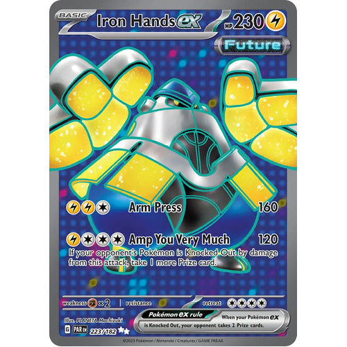 Pokemon TCG Iron Hands EX 223/182 Paradox Rift