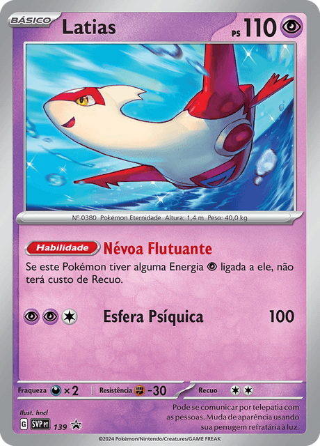 Pokemon TCG Latias SVP139 Promo