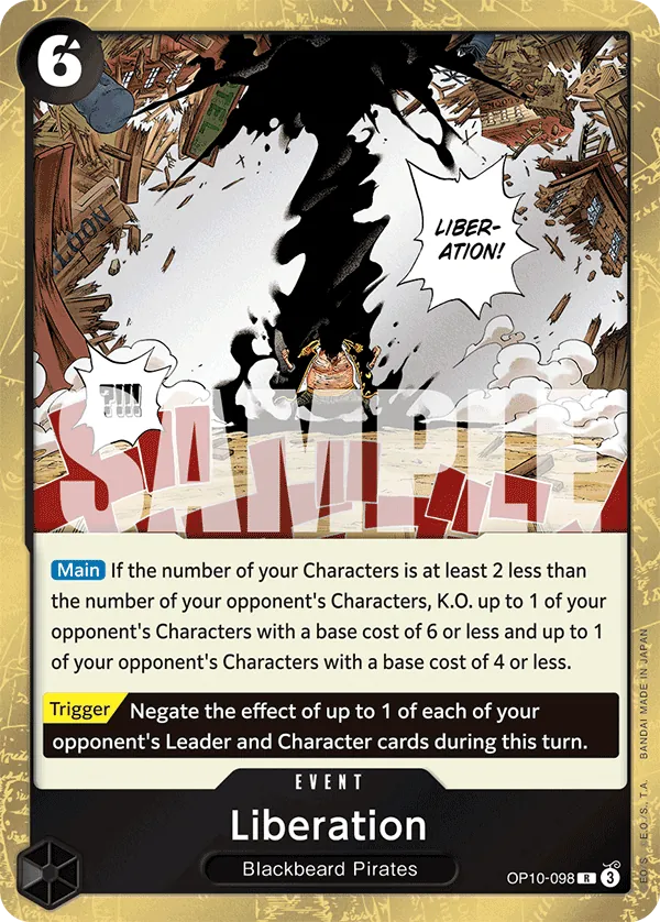 One Piece Card Game Liberation OP10 Royal Blood OP10-098