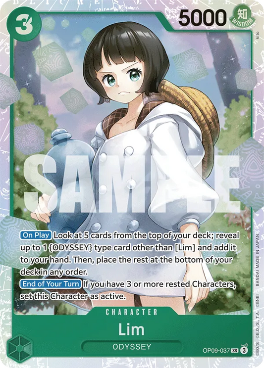 One Piece Card Game Lim OP09 Emperors of the New World OP09-037