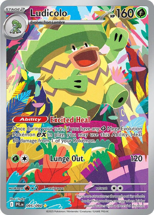 Pokemon TCG Ludicolo 095/094 Phantasmal Flames