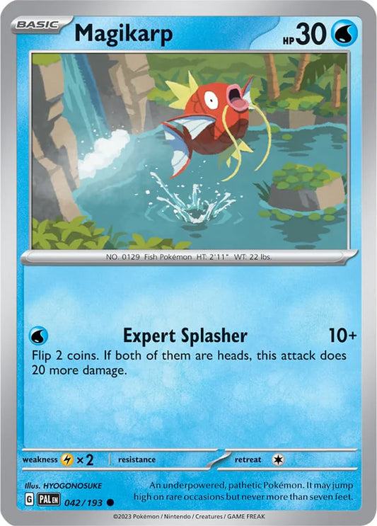 Pokemon TCG Magikarp 042/193 Paldea Evolved