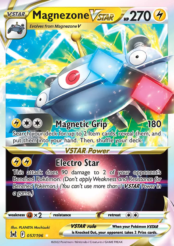 Pokemon TCG Magnezone VSTAR 057/196 Lost Origin