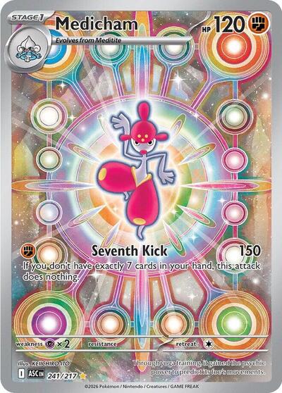 Pokemon TCG Medicham 241/217 Ascended Heroes