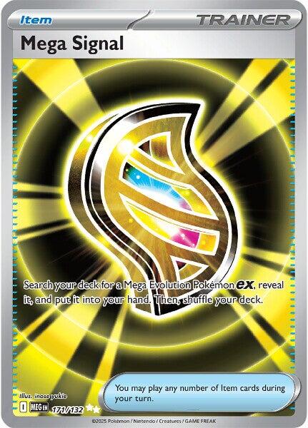 Pokemon TCG Mega Signal 171/132 Mega Evolution