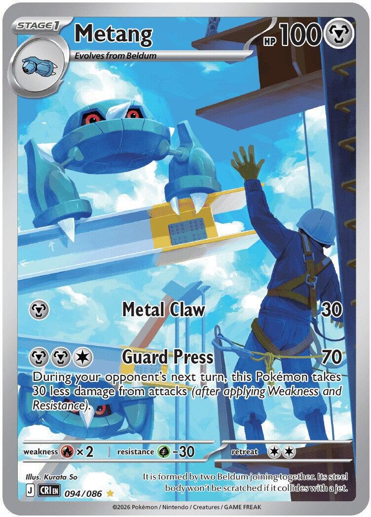 Pokemon TCG Metang 094/086 Chaos Rising