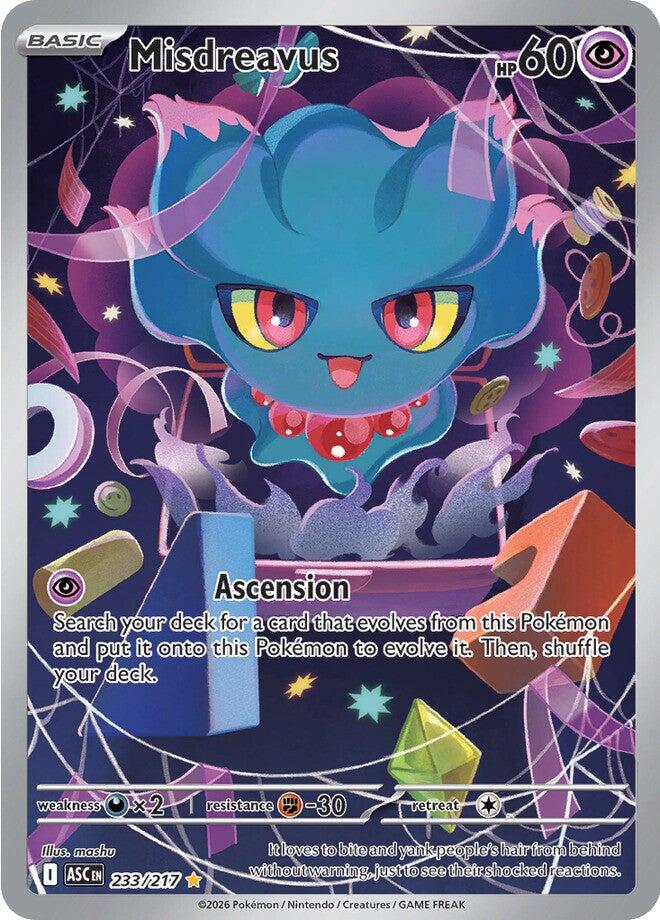 Pokemon TCG Misdrevus 233/217 Ascended Heroes