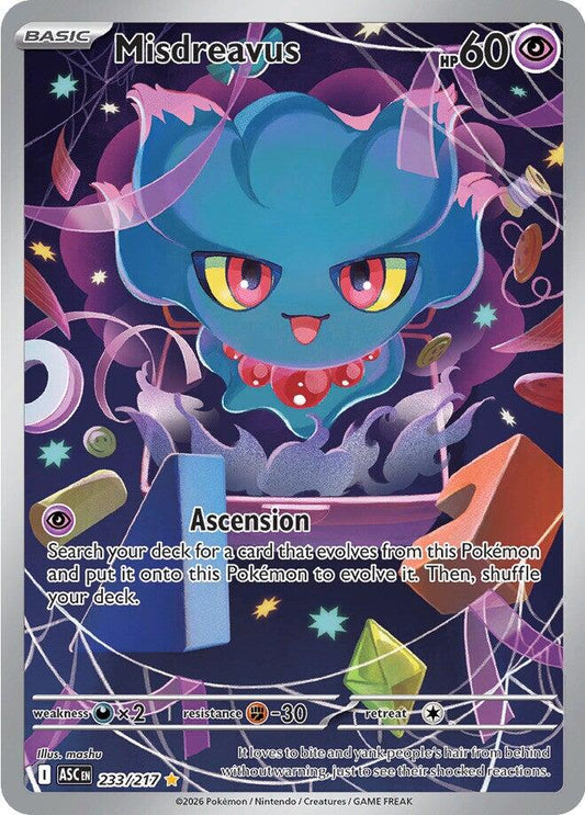 Pokemon TCG Misdrevus 233/217 Ascended Heroes