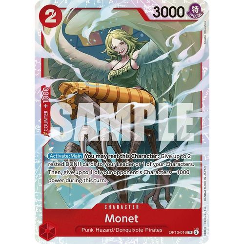 One Piece Card Game Monet OP10 Royal Blood OP10-016
