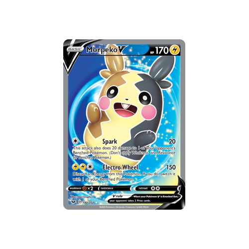 Pokemon TCG Morpeko V 190/202 Sword & Shield