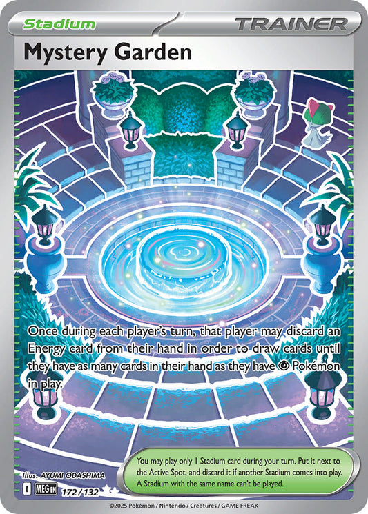 Pokemon TCG Mystery Garden 172/132 Mega Evolution