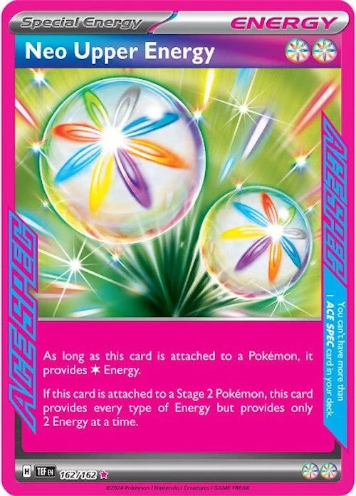 Pokemon TCG Neo Upper Energy 162/162 Temporal Forces