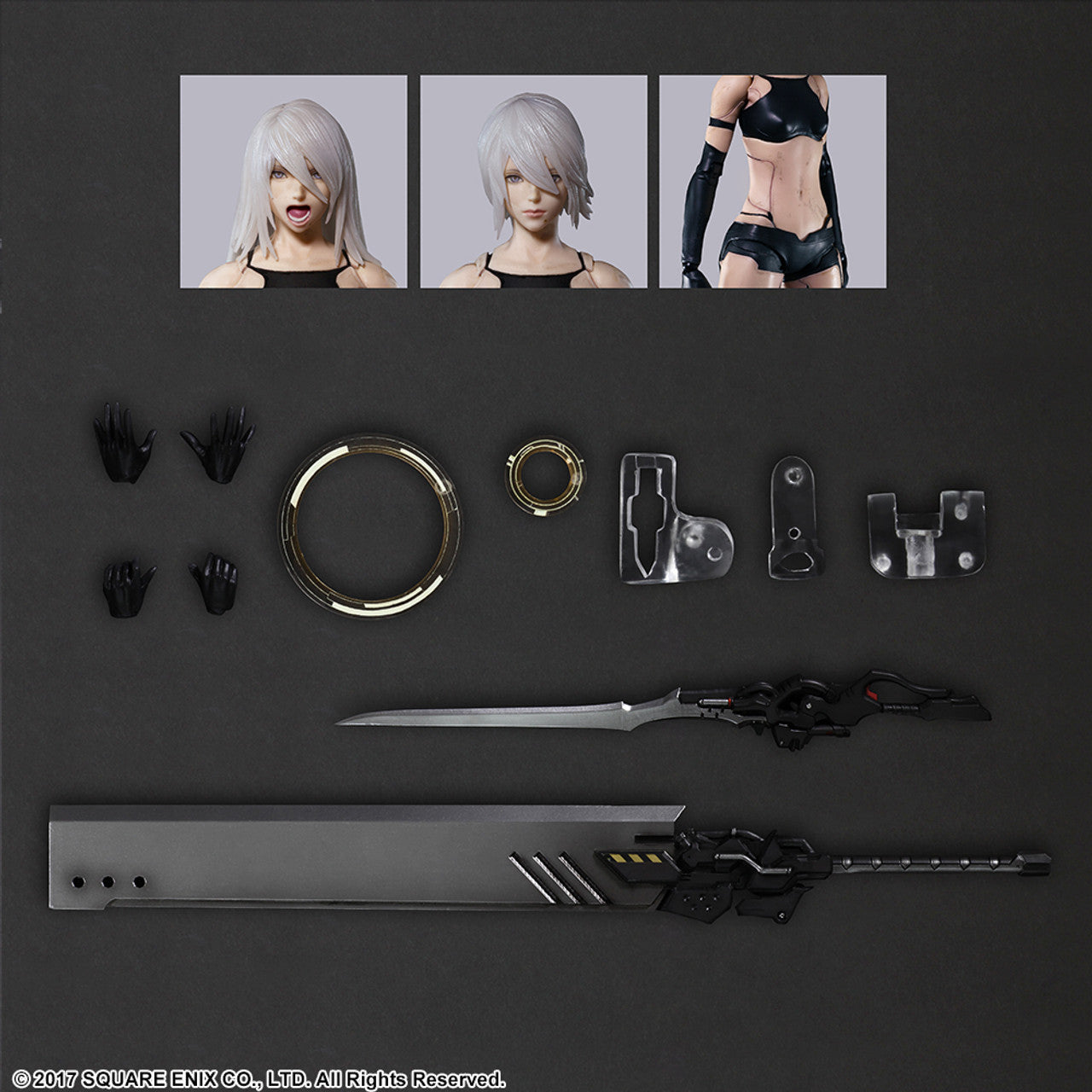 Play Arts Kai Nier : Automata A2 Deluxe Edition