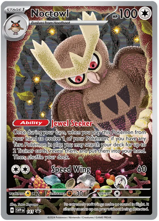 Pokemon TCG Noctowl Promo SVP141