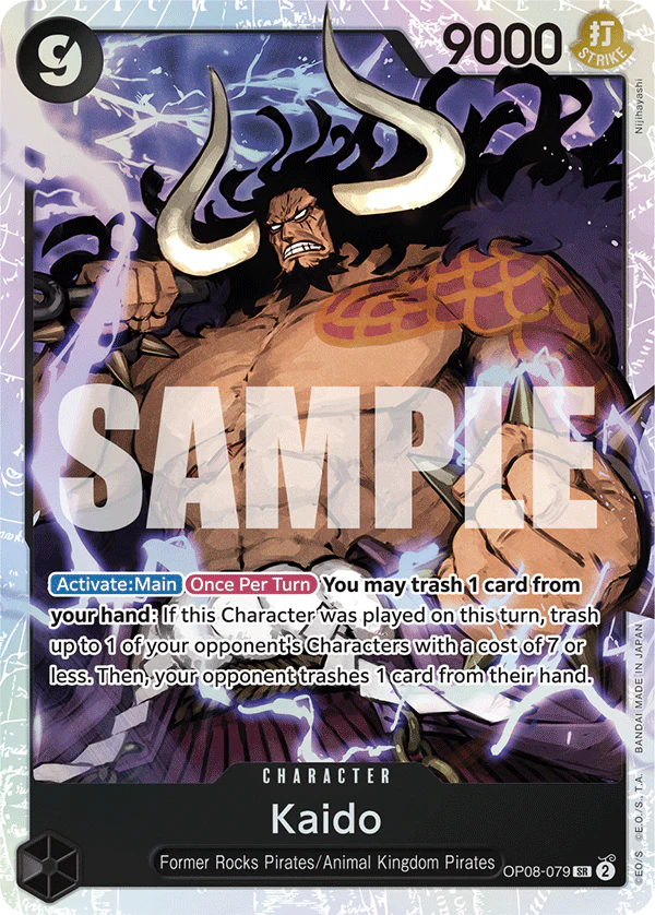 One Piece Card Game Kaido OP08 Two Legends OP08-079