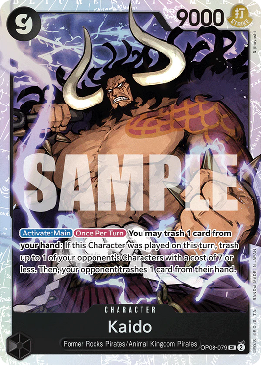 One Piece Card Game Kaido OP08 Two Legends OP08-079