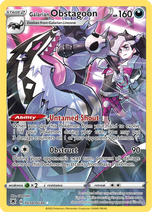 Pokemon TCG Obstagoon TG10/TG30 Astral Radiance