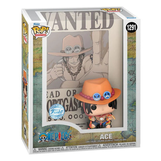 Funko POP! One Piece Ace Wanted Poster Pop! Cover