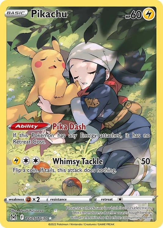 Pokemon TCG Pikachu TG05/TG30 Lost Origin