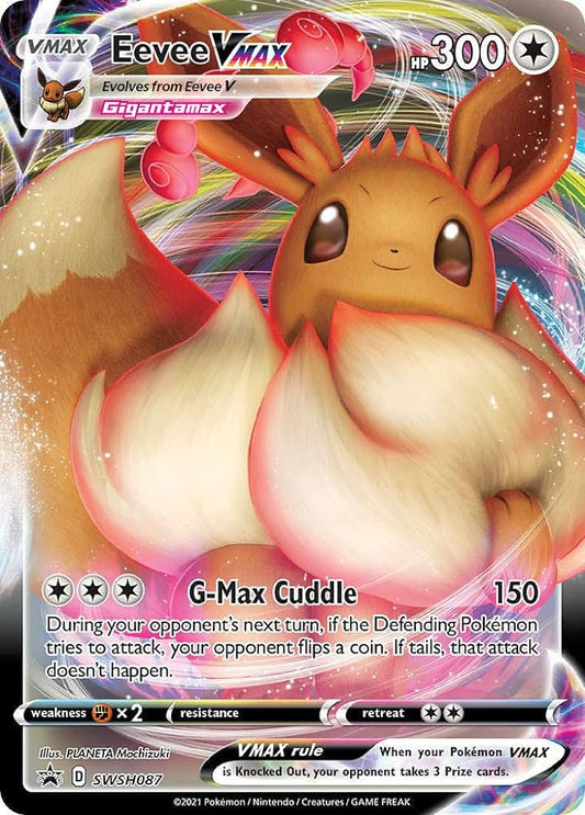 Pokemon TCG Eevee VMAX SWSH087 Promo