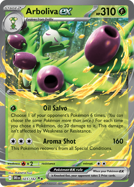 Pokemon TCG Arboliva EX 023/182 Destined Rivals