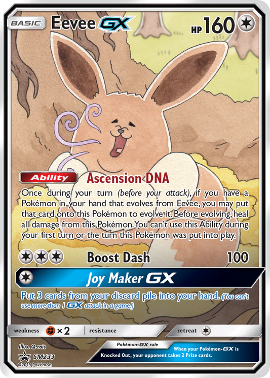 Pokemon TCG Eevee GX SM233 Promo