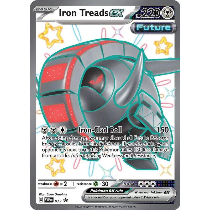 Pokemon TCG Iron Treads EX SVP073 Paldean Fates