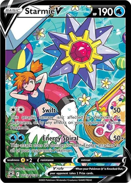 Pokemon TCG Starmie V TG13/TG30 Astral Radiance