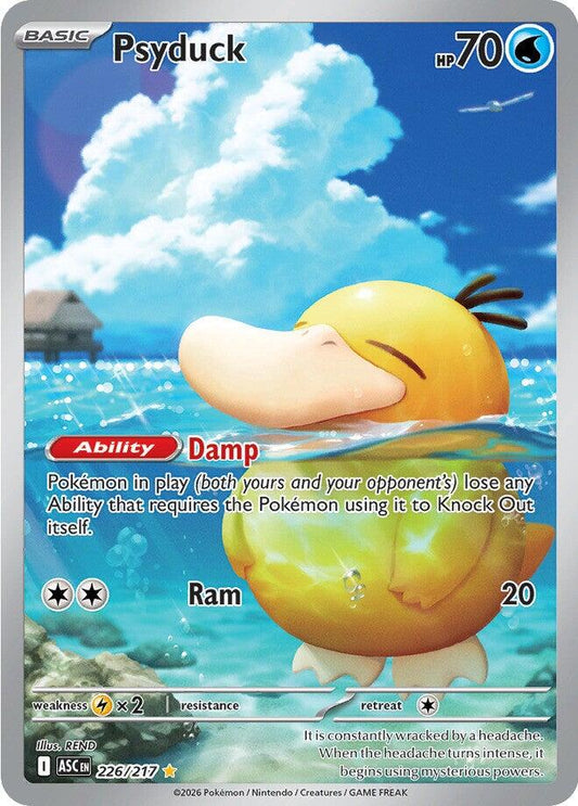 Pokemon TCG Psyduck 226/217 Ascended Heroes