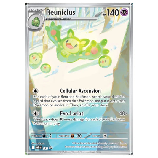 Pokemon TCG Reuniclus SVP212 Promo