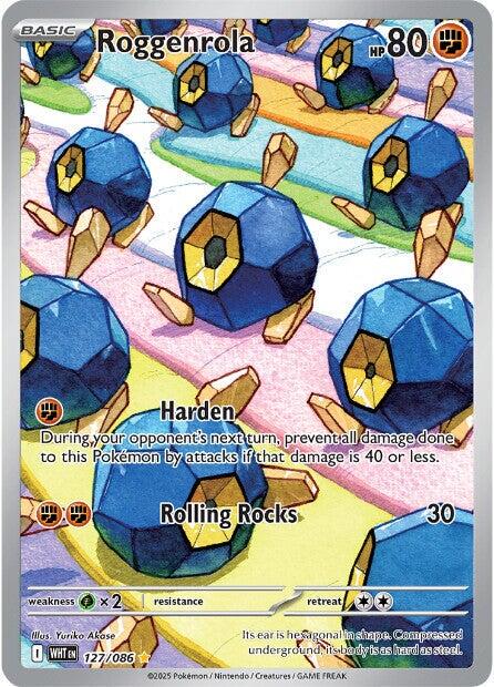 Pokemon TCG Roggenrola 127/086 White Flare