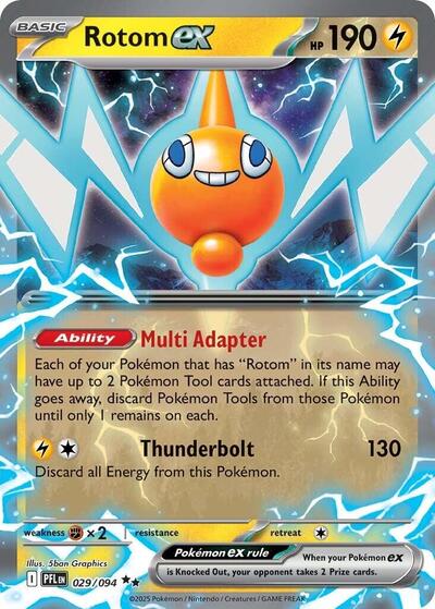 Pokemon TCG Rotom EX 029/094 Phantasmal Flame
