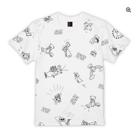 Goods Utada Hikaru Science Fiction Tour 2024 Kuma White T-Shirt