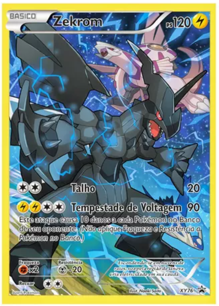 Pokemon TCG Zekrom XY76 Promo