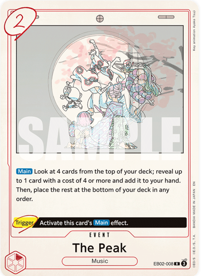 One Piece Card Game The Peak EB02 Anime 25th Collection EB02-008