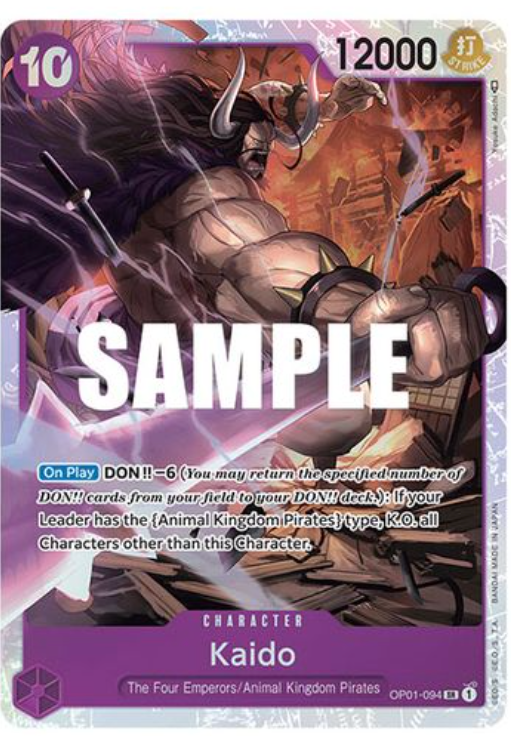 One Piece Card Game Kaido OP01 Romance Dawn OP01-094