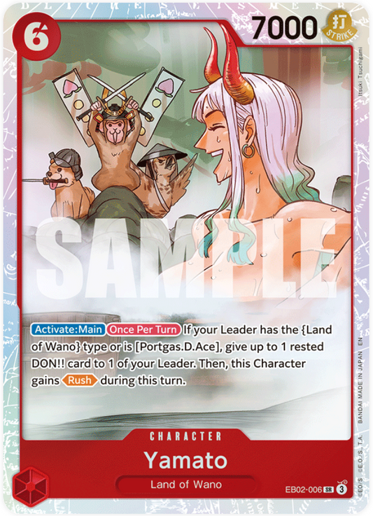 One Piece Card Game Yamato EB02 Anime 25th Collection EB02-006