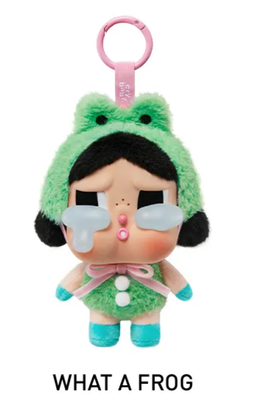 POP MART CRYBABY Crying Again Series Vinyl Face Plush Blind Box