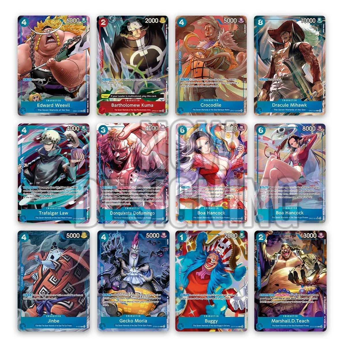 One Piece Card Game Seven Warlords of the Sea Binder
