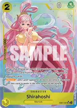 One Piece Card Game Shirahoshi EB01 Memorial Collection EB01-057