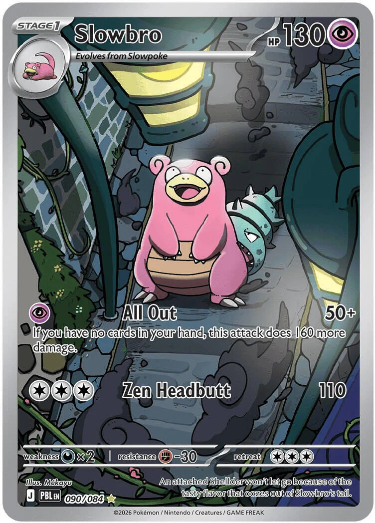 Pokemon TCG Slowbro 090/084 Pitch Black