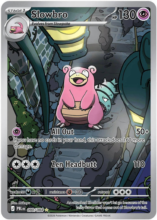 Pokemon TCG Slowbro 090/084 Pitch Black