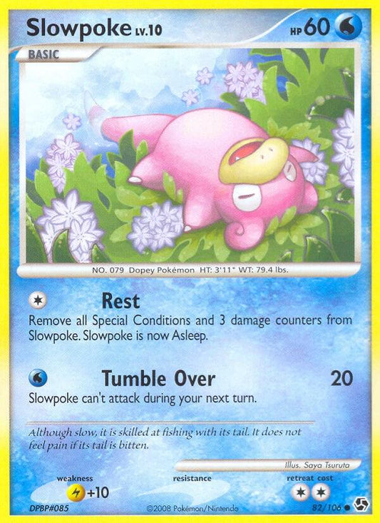 Pokemon TCG Slowpoke Lv.10 82/106 Great Encounters