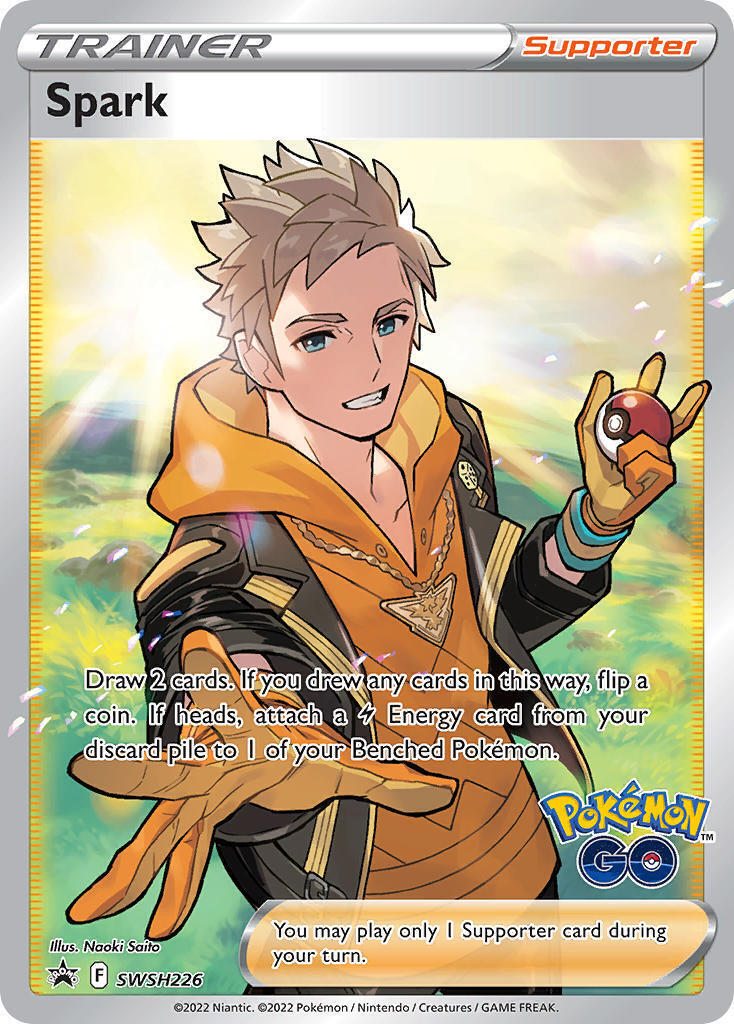 Pokemon TCG Spark Full Art Trainer SWSH226 Promo