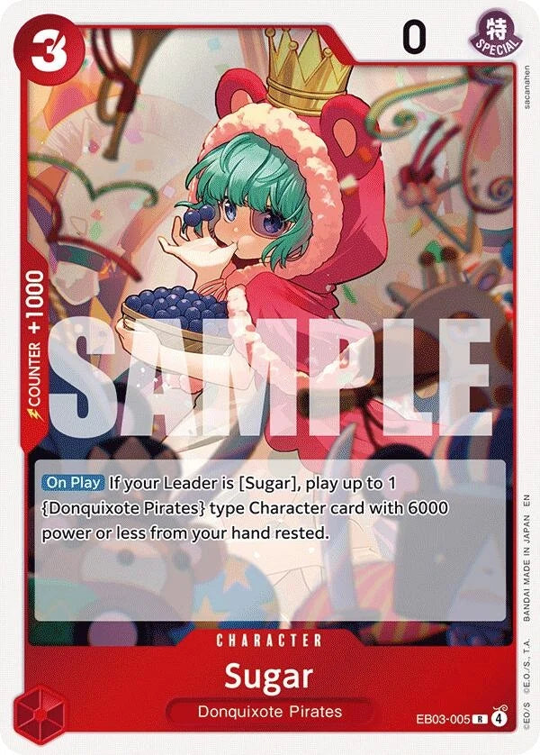 One Piece Card Game Sugar EB03 Extra Booster One Piece Heroines Edition EB03-005