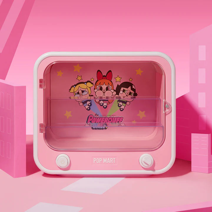 POP MART Crybaby × The Powerpuff Girls Luminous Display Box Container