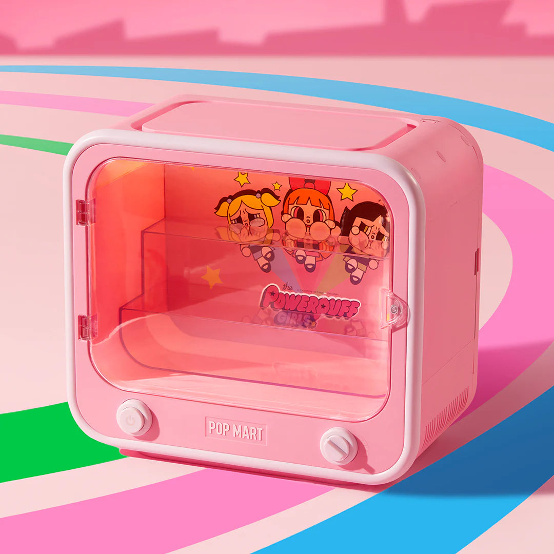 POP MART Crybaby × The Powerpuff Girls Luminous Display Box Container