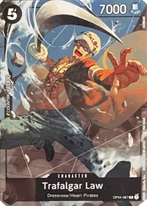One Piece Card Game Trafalgar Law OP04 Welcome Pack OP04-087