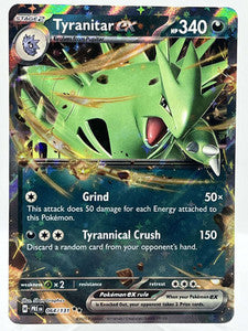 Pokemon TCG Tyranitar EX 064/131 Prismatic Evolutions