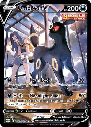 Pokemon TCG Umbreon V TG22/TG30 Brilliant Star